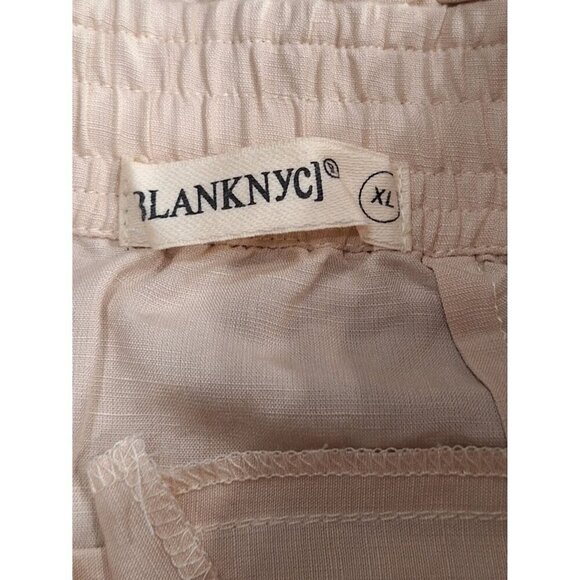 NWT BlankNYC Wome's Drawstring Shorts in "Coconut Milk"/Sz. X-Large - Picture 3 of 6